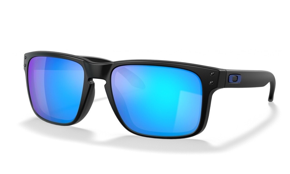 Oakley Holbrook Oo9102 Men's Square Sunglasses - Black/Blue