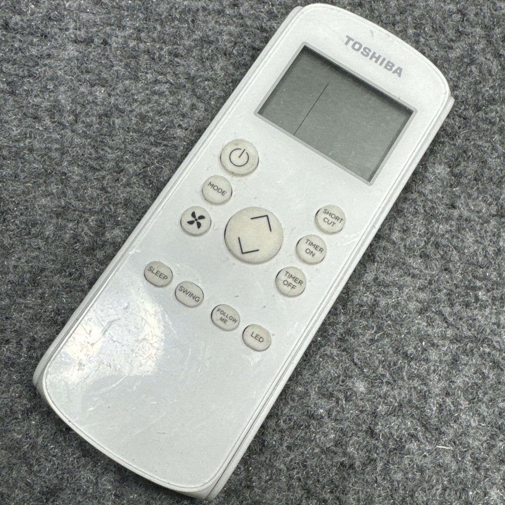 Toshiba AC Remote Control Air Conditioner RG57H4(B)BGEFU1 White