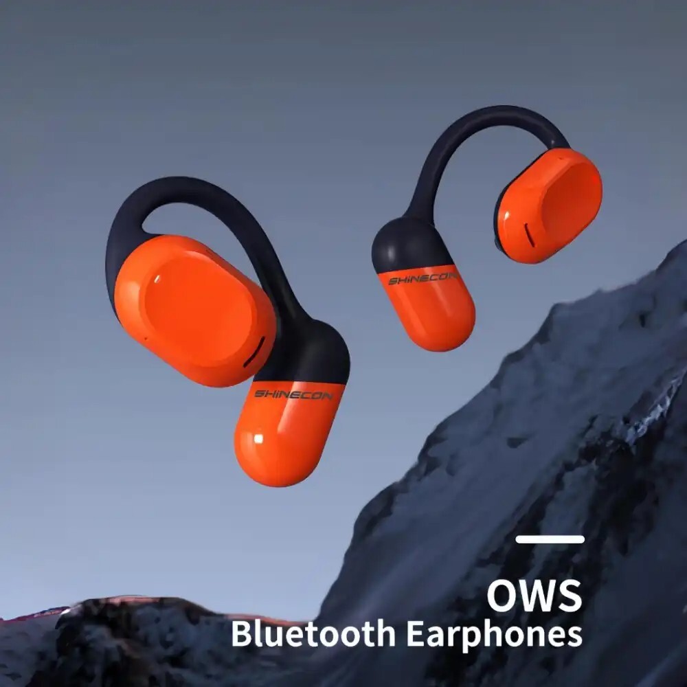 OWS  bluetooth 5.3 true wireless noise cancelling earbuid with charging case