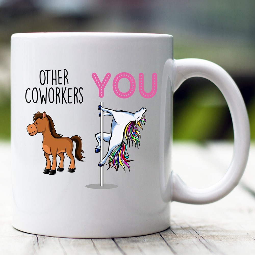 Coworker Gift Coworker Mug Coworker Funny Unicorn Mug Coworker Cup Coworker Coff