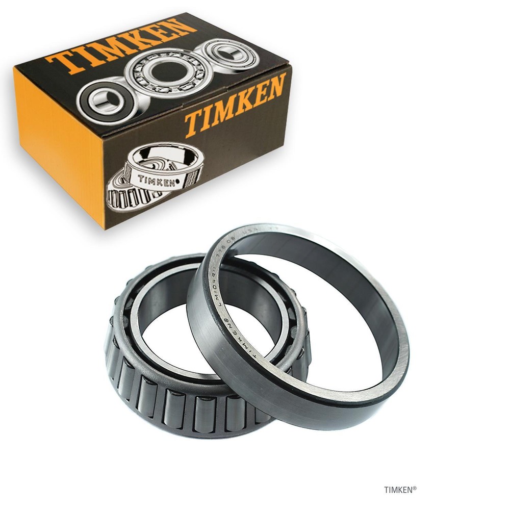 Timken Rear Outer Wheel Bearing and Race Set for 1973-1974 Chevy C30 Pickup