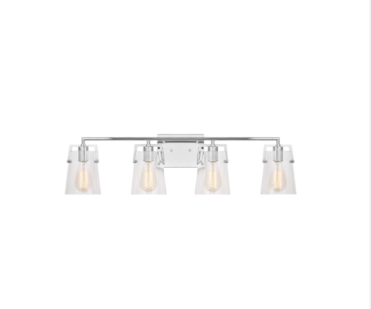 Visual Confort - DJV1034CH - Crofton 4 - Light Bath - Chrome-image