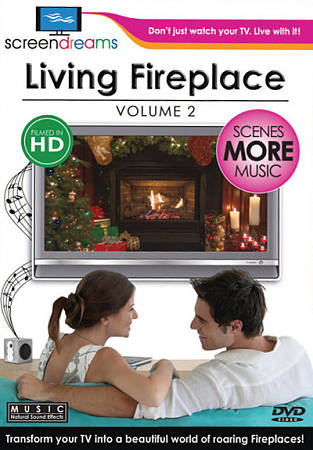 Screen Dreams: Living Fireplace, Vol. 2 DVDs new sealed