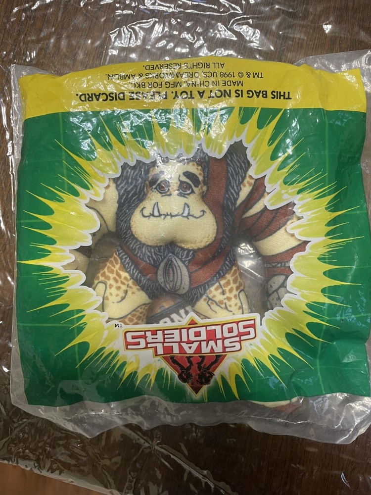 1998 Burger King Kid's Meal Small Soldiers Commando Elite Slam Fist Toy New