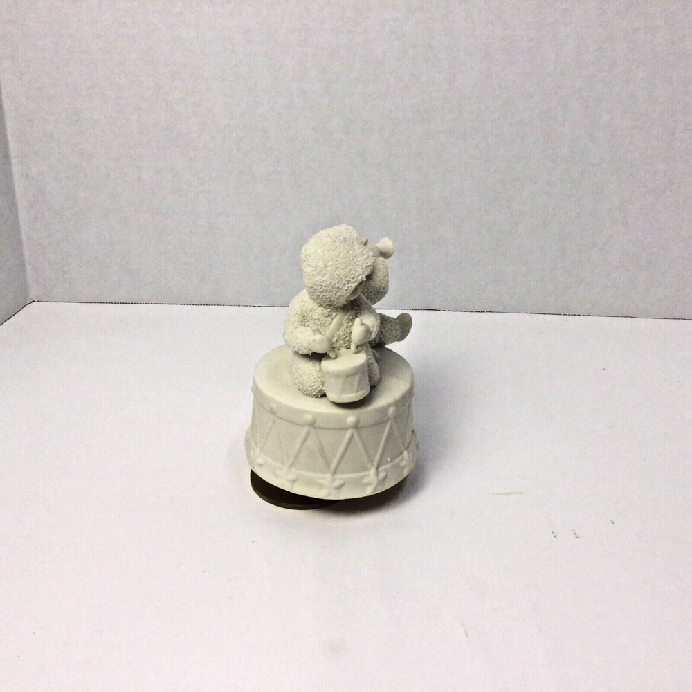 Dept 56 Snow Babies Little Drummer Boy Play Me a Tune Figurine