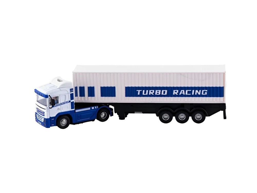 Turbo Racing 1:76 C50 Mini RC Semi Trailer Truck Full Proportional RTR Kit Toys