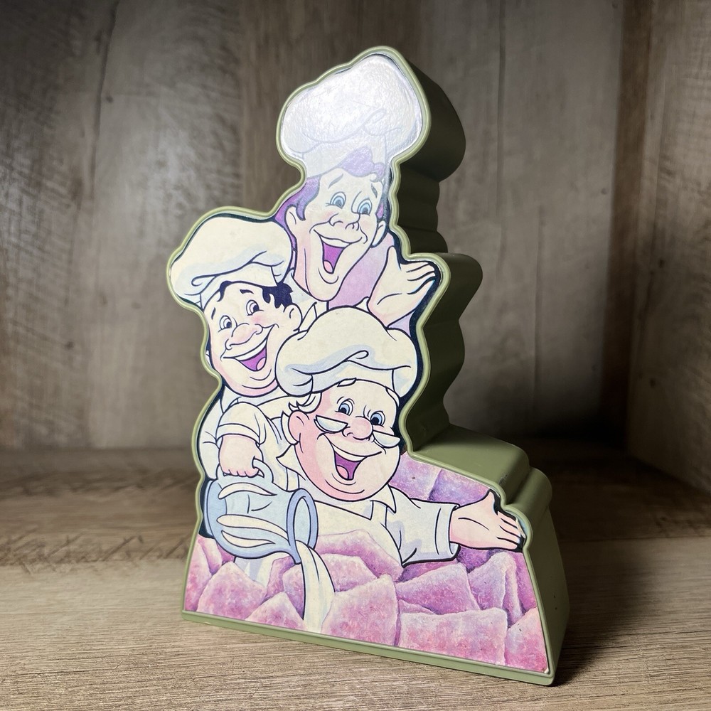 Vintage Snap Crackle Pop Piggy Bank Cereal Promotional Plastic Bank 1988