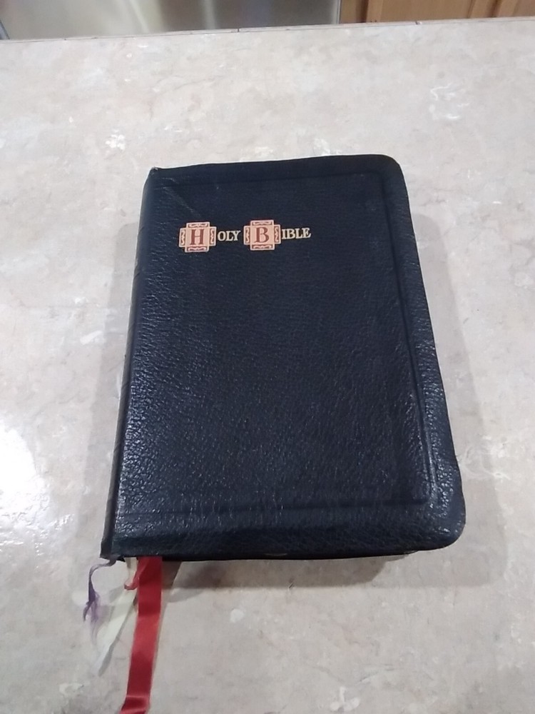 1913  Holy Bible Red Letter Master Art Edition King James Leather     Mr