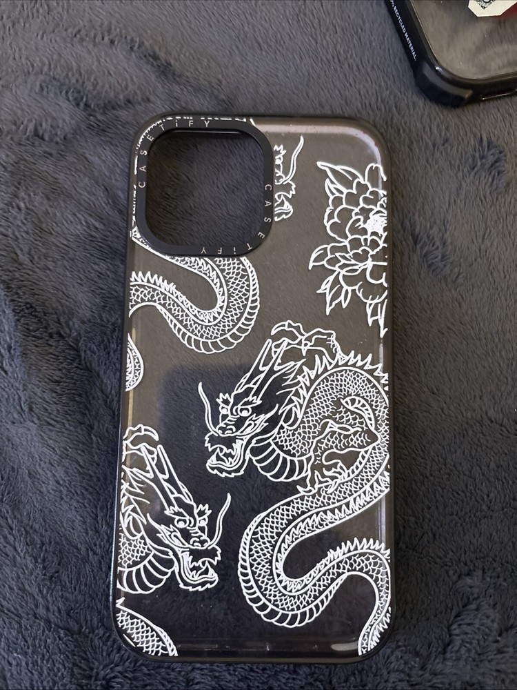 Slightly Used iPhone 13 Pro Max with Casetify Dragons Case