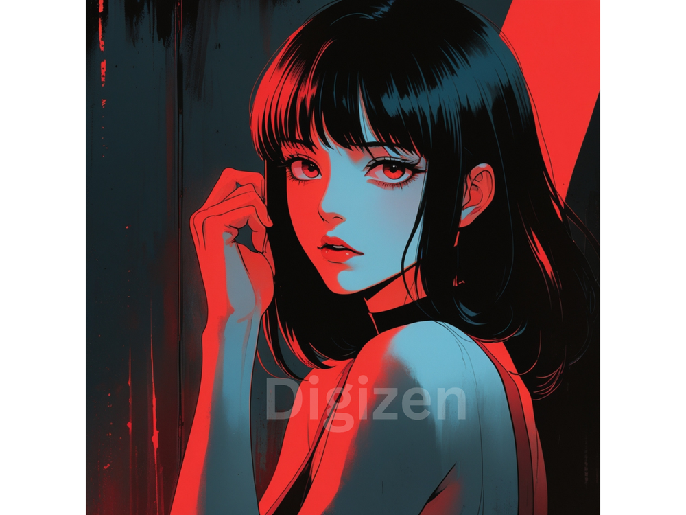 AI Digital Wallpaper Background for Desktop PC & Mobile-image