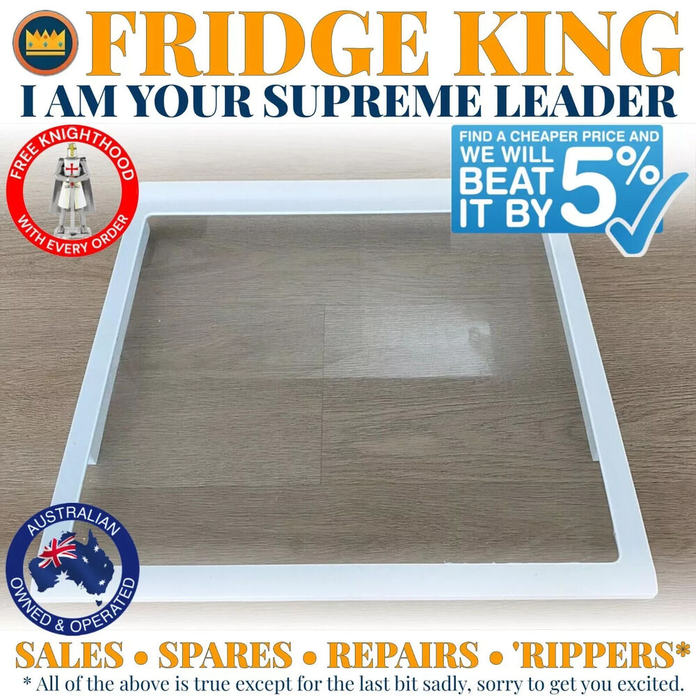 WSE6070WA Westinghouse fridge freezer FC glass shelf 1445675