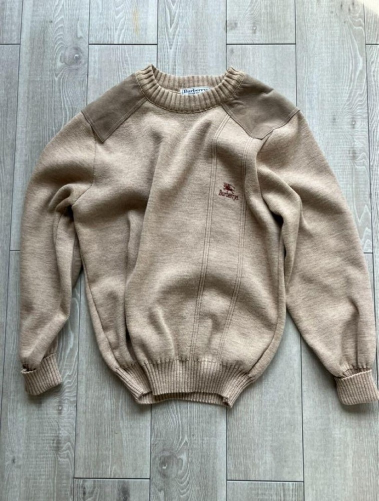 Burberry knit sweater Men's Fashion from Japan