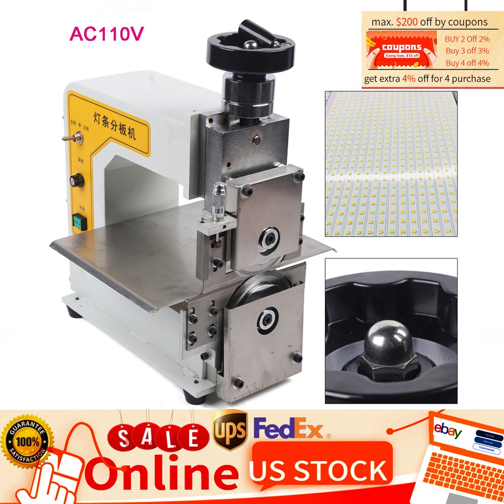 V Cut Groove PCB Separating Separator V-Cut Groove Separator Cutting Machine NEW