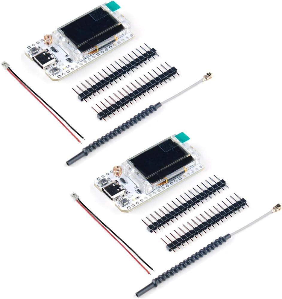 2 Sets 915MHZ IoT LoRa32 V3 Development Board SX1262 Type-C 0.96 Inch OLED...-image