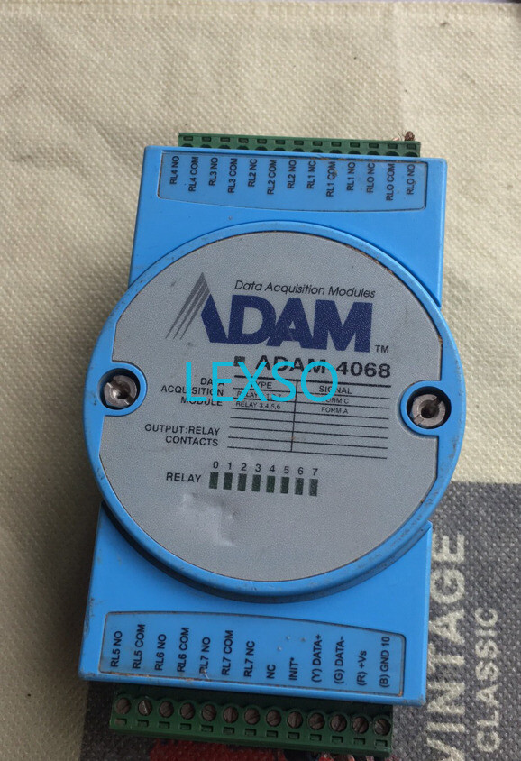 1 PC USED Advantech ADAM-4068 Relay Output Module