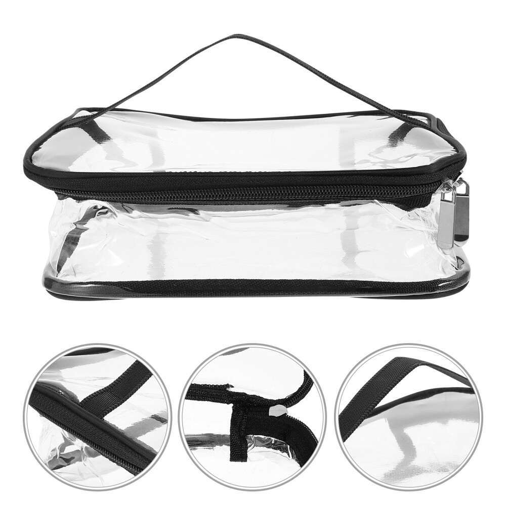 Large Clear Lunch Bag Small Insulated Makeup Train Case Boxes Travel