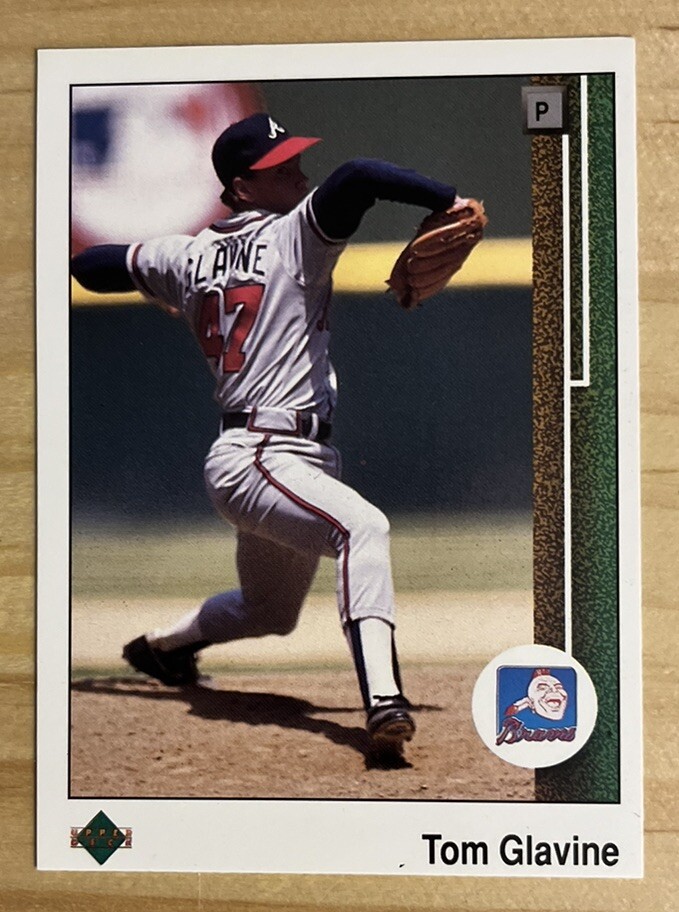 1989 Upper Deck MLB Baseball Tom Glavine #360 Atlanta Braves HOF
