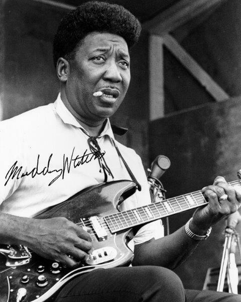 REPRINT - MUDDY WATERS Blues Guitar Legend Autographed Signed 8x10 Photo Poster