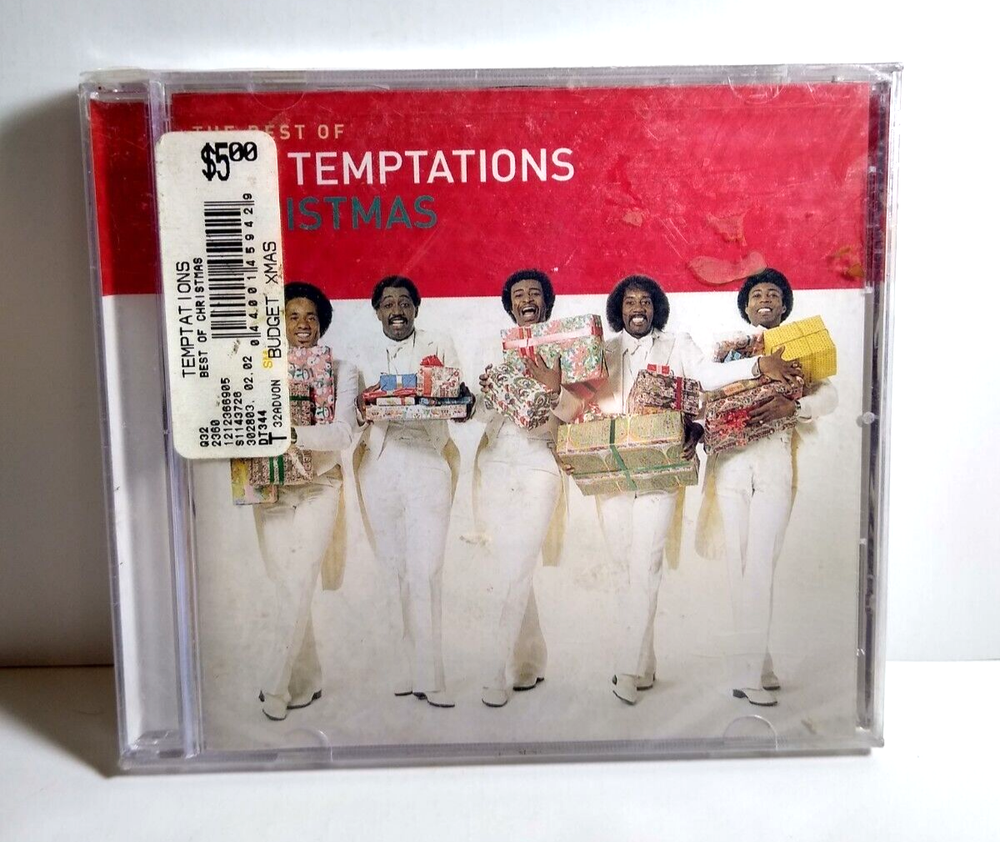 The Best Of The Temptations Christmas CD Album Holiday Soul Funk Motown Hits