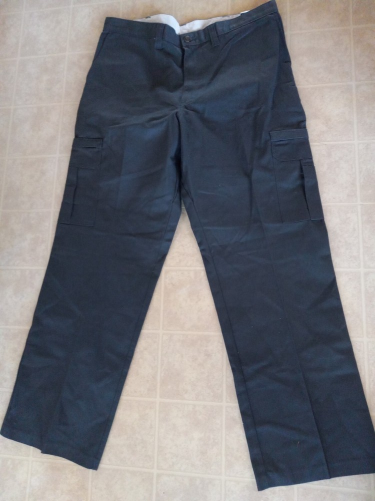 Dickies Men's Gray Cargo Work Pants Size 40x34 Brand New