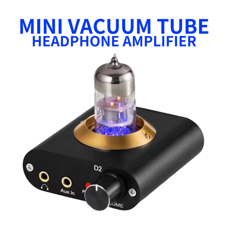 Portable Mini Vacuum Tube Headphone AMP for Desktop Audio & Home Stereo