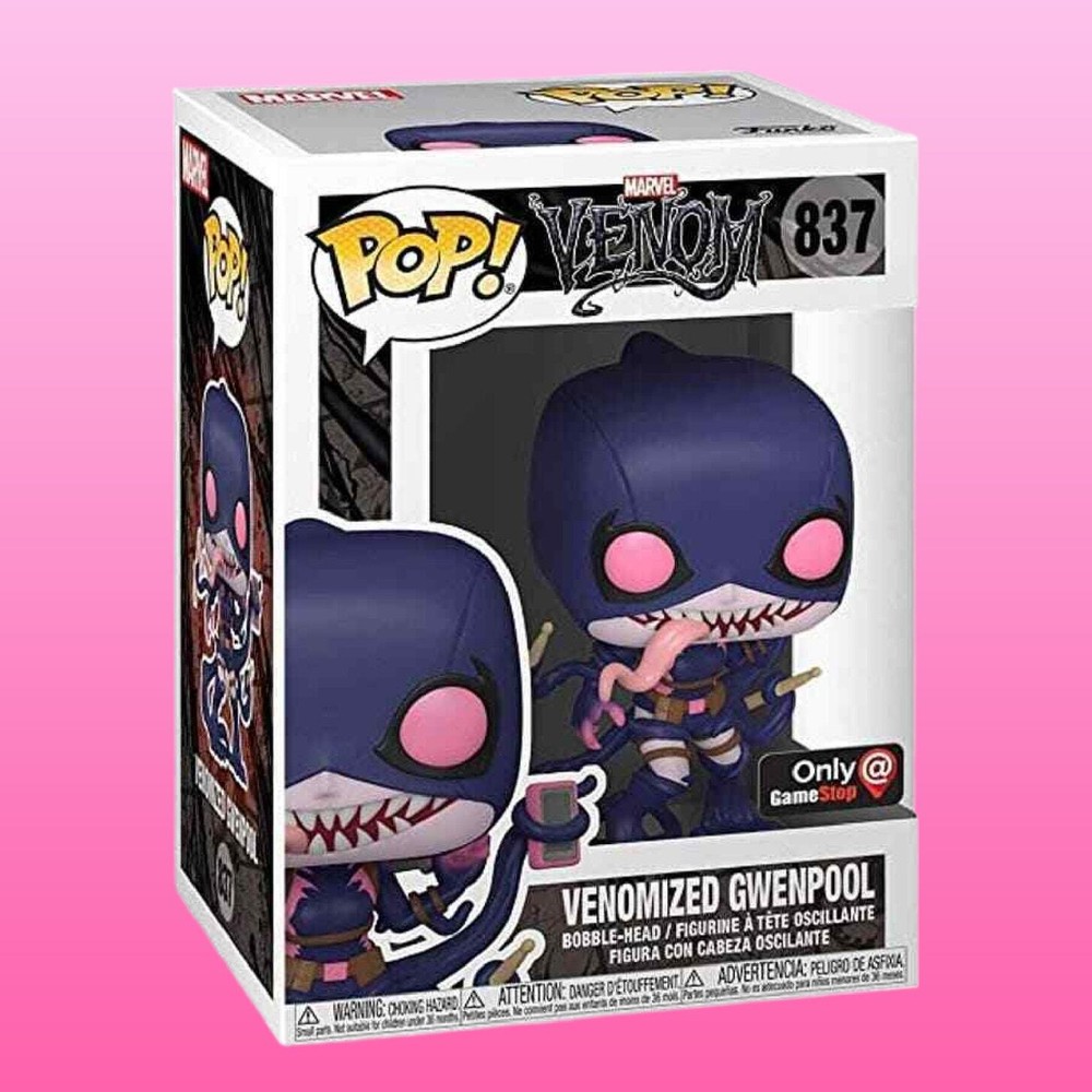 Marvel Venomized Gwenpool Gamestop Exclusive Funko Pop 837