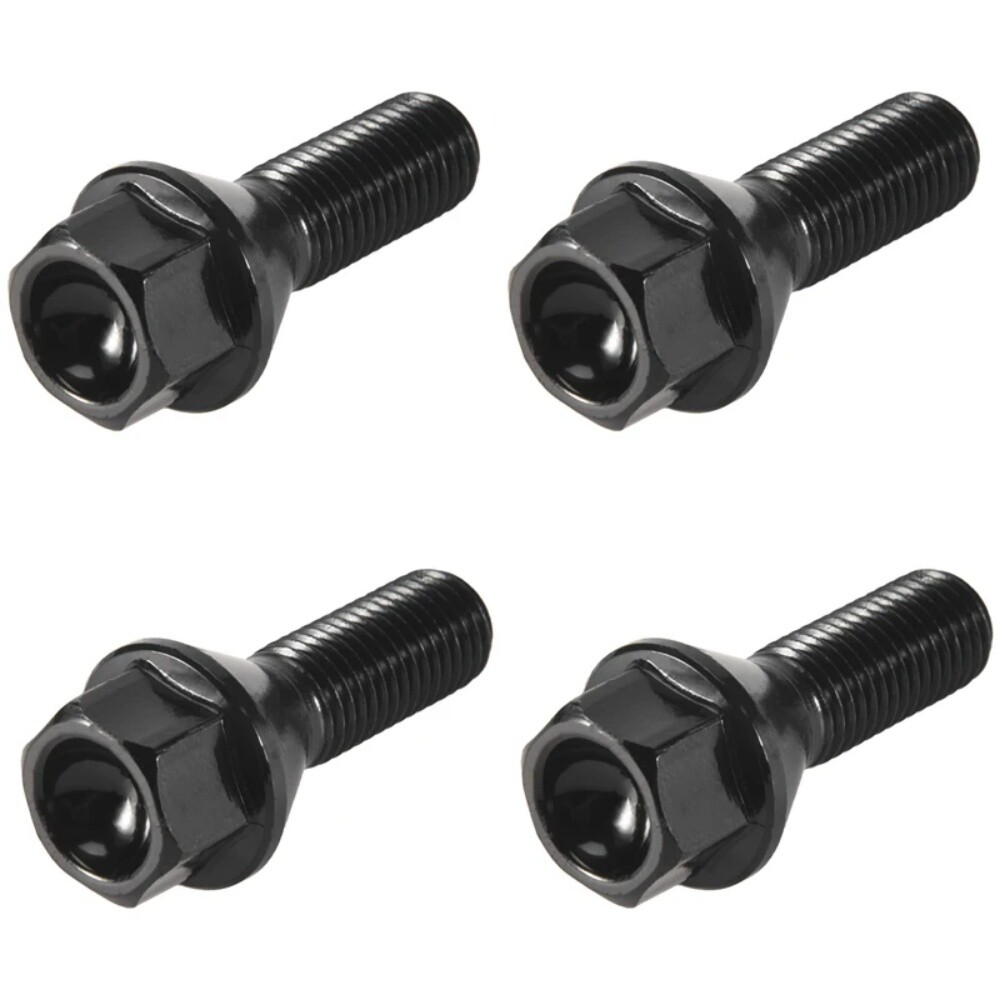 4Pcs M12 x 1.5 Wheel Lug Bolts For BMW E46 E90 E39 E85 36136781150, 36131095390