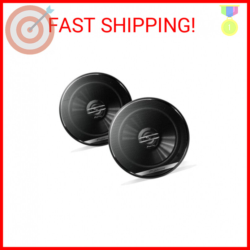 Pioneer TS-G1620F 2-Way Car Audio Full Range Speakers for Clear Sound Pair