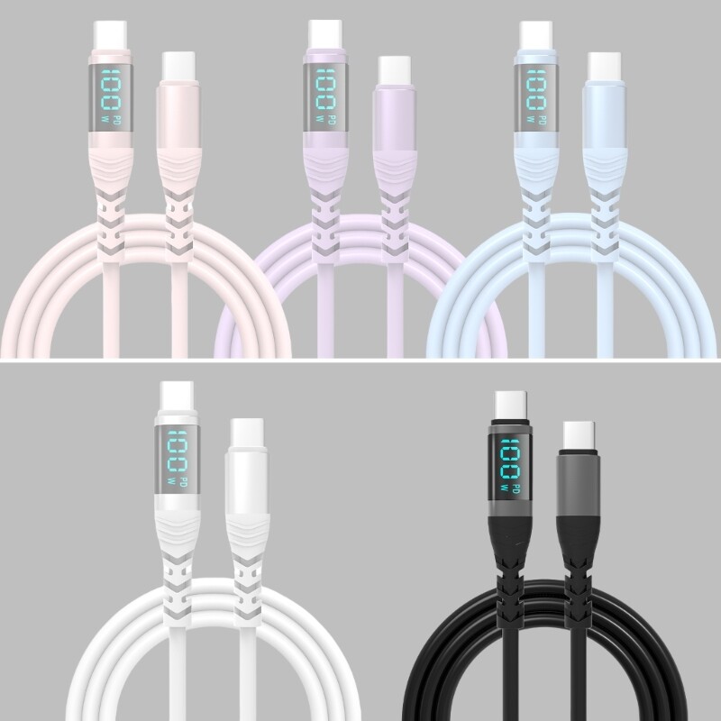 USB C to USB C Fast Charging & Data Sync Cable for Tablets Laptops