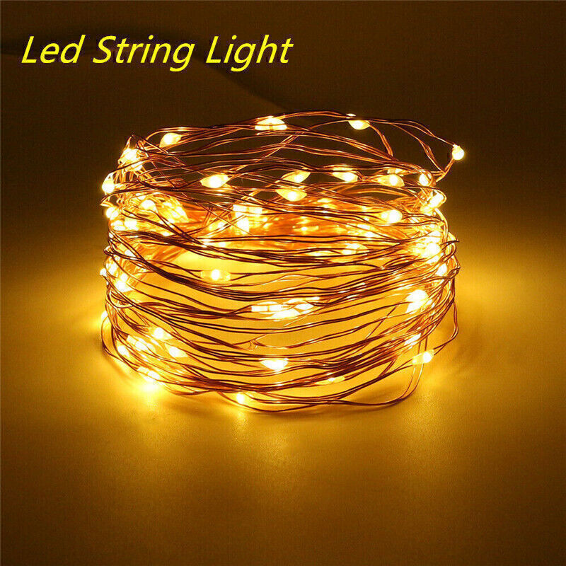 USB 10M LED String Lights Copper Wire Fairy Lamps For Christmas Party Decoration