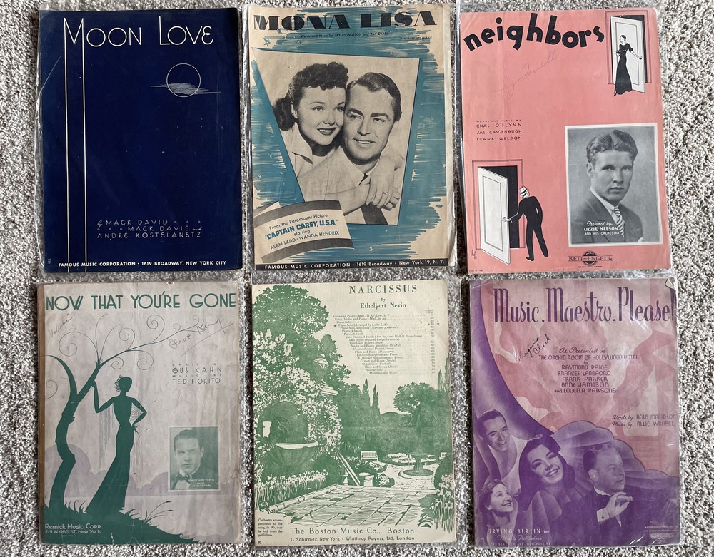 Antique and Vintage Sheet Music - Lot 26