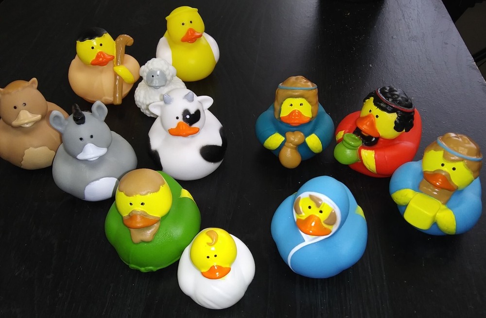 Nativity Rubber Duckies (dz.) - New - Unused