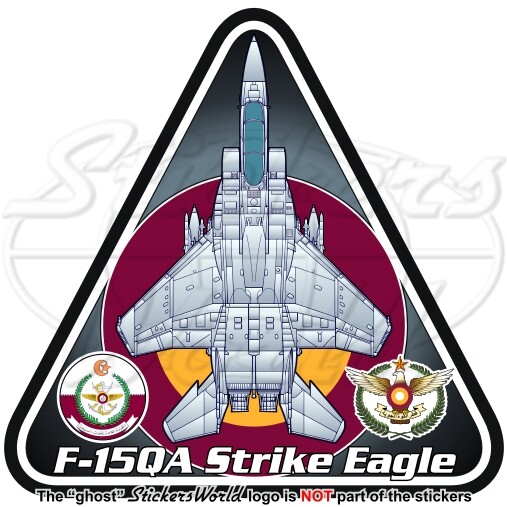 McDonnell Douglas-Boeing F-15QA STRIKE EAGLE QATAR Air Force Qatari F-15 Sticker
