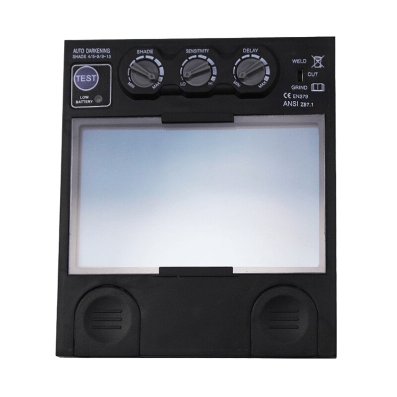 Welding Safety Mask with Filter Lens Protects from Slag Splash