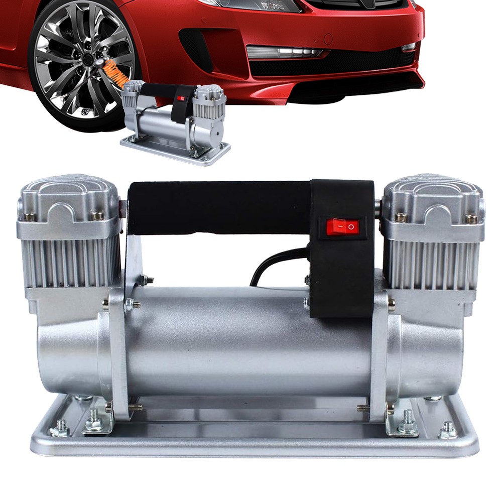 Heavy Duty 12V Portable Air Compressor for Car Tires Auto Electric Pump