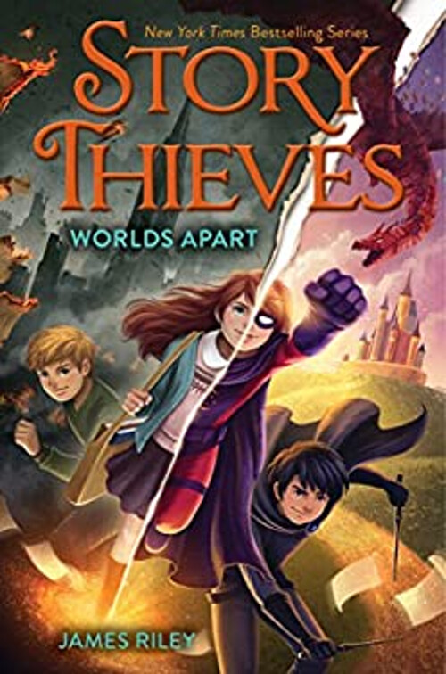 Worlds Apart Paperback by James Riley - Adventure Fantasy Novel