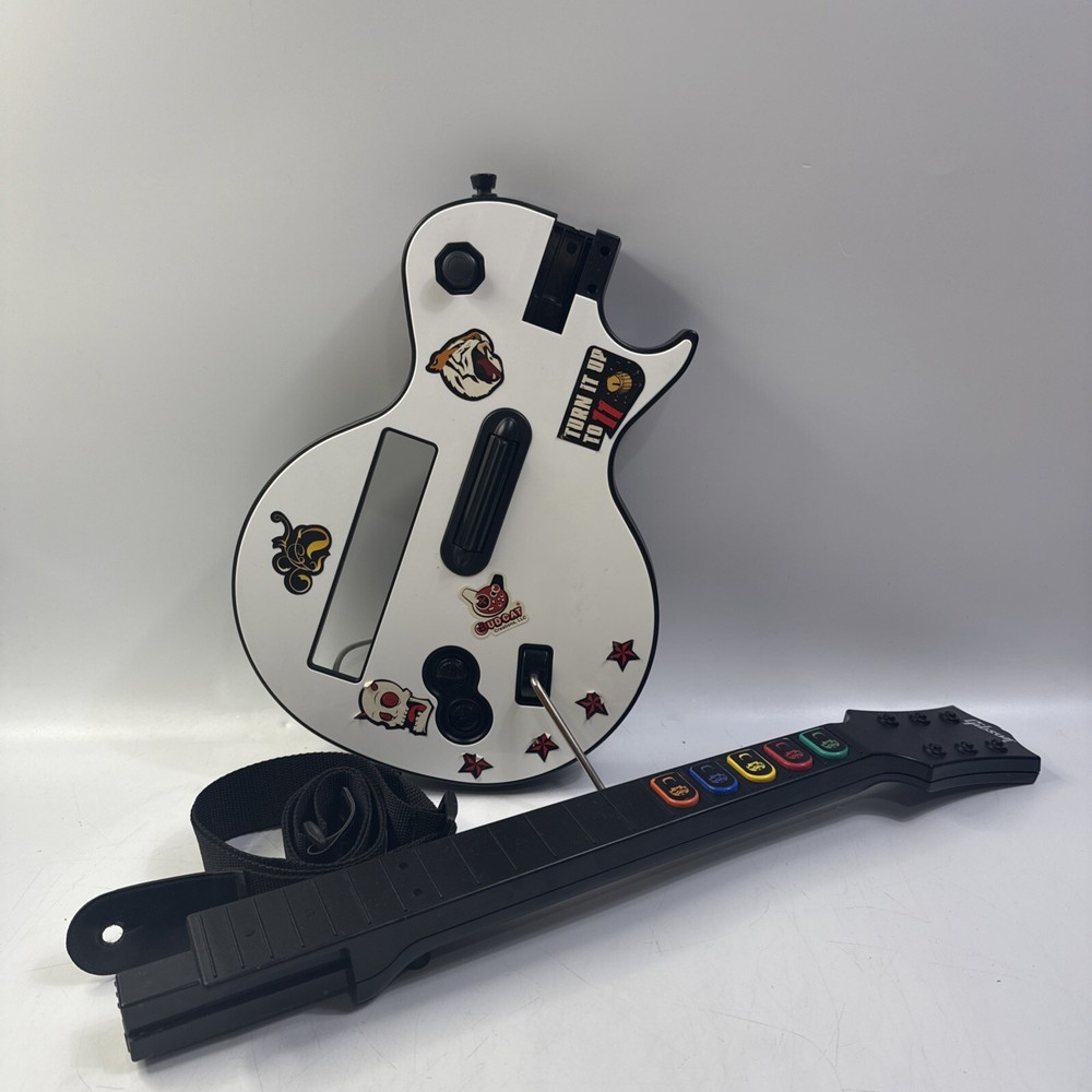 Nintendo Wii Guitar Hero Gibson Les Paul Guitar