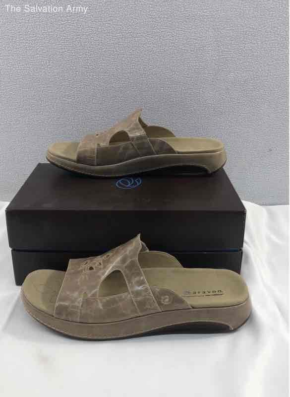 Aravon By New Balance Womens Raya Open Toe Slip-On Sandals Size 11 D