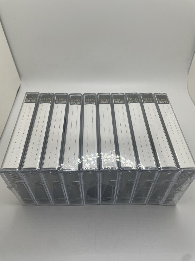 10 Radio Shack SHD-110 Super High Definition Type II 55 Min Cassettes See Pics
