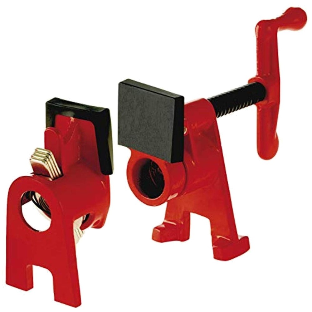 Bessey 3/4-Inch H Style Pipe Clamp for Sturdy Secure Woodworking