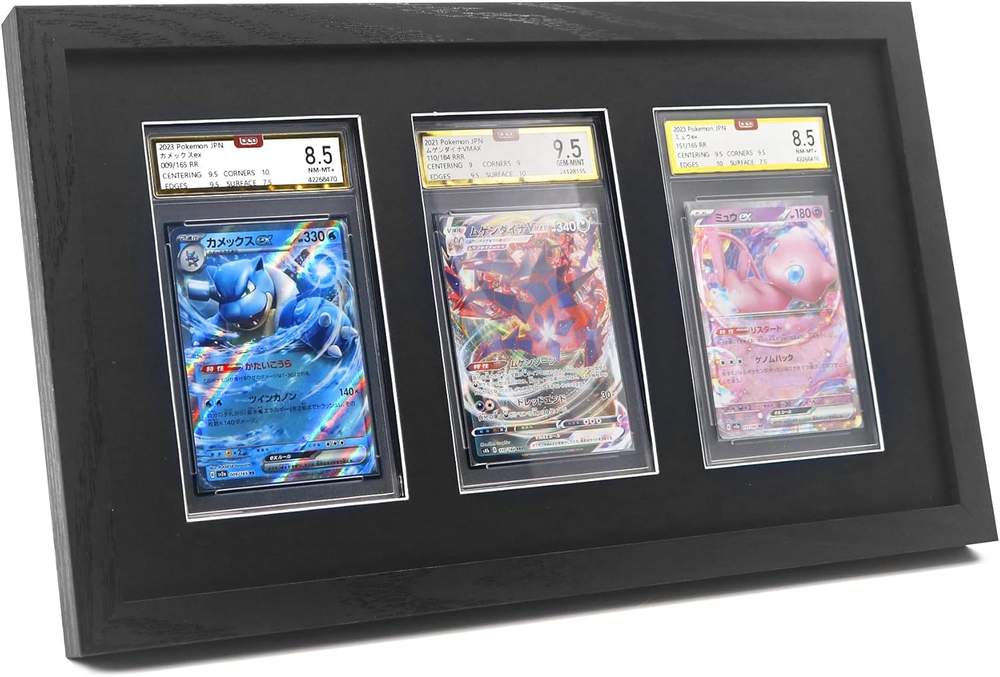 PSA Graded Card Wall Display Frame for Baseball Trading Cards ONL