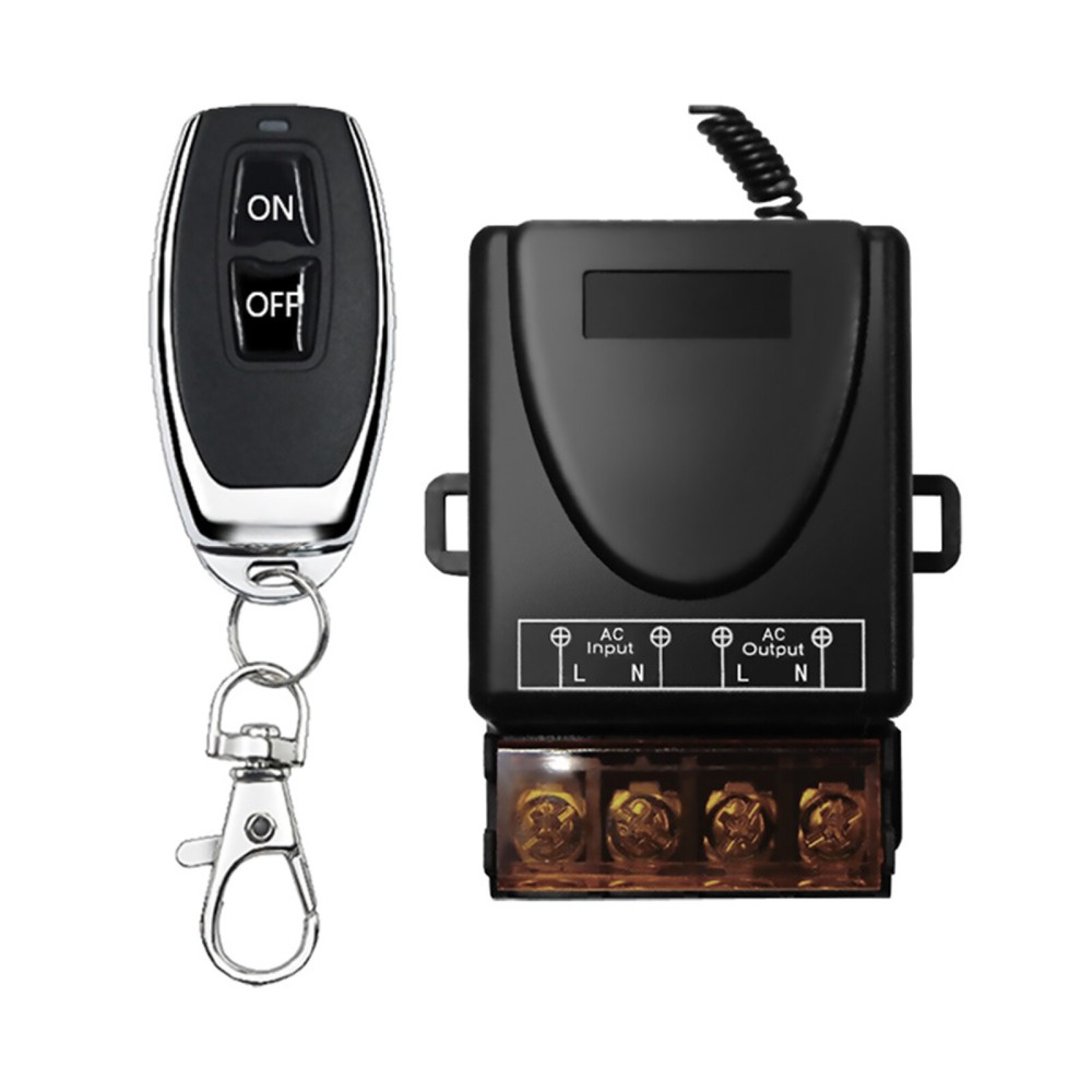 110V-240V RF Remote Control Switch with 100m Range Receiver