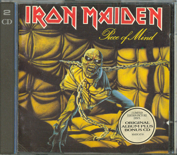 Iron Maiden Piece of Mind EMI United Kingdom Collectors Edition Vinyl LP Classic 1983 Heavy Metal Album