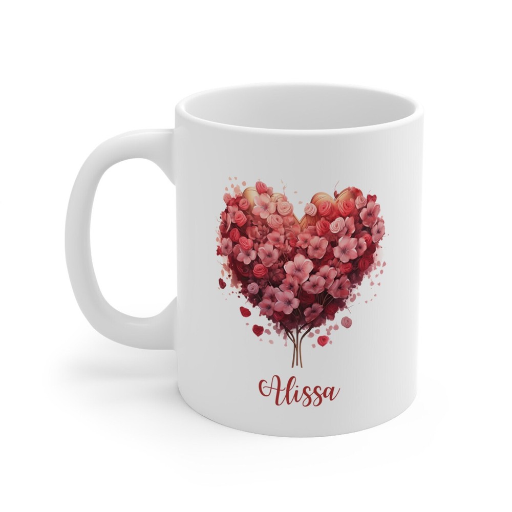 Happy Valentine's Day Mug Girlfriend Valentine Gift For Her Gift For Mom Wife