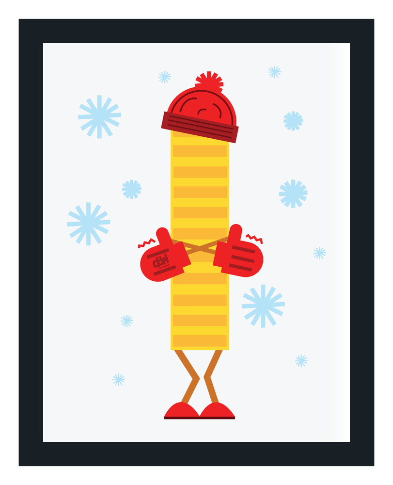 Crypto Winter Coin Holiday Cryptocurrency Wall Art Office Decor HODL Gift Fan-image