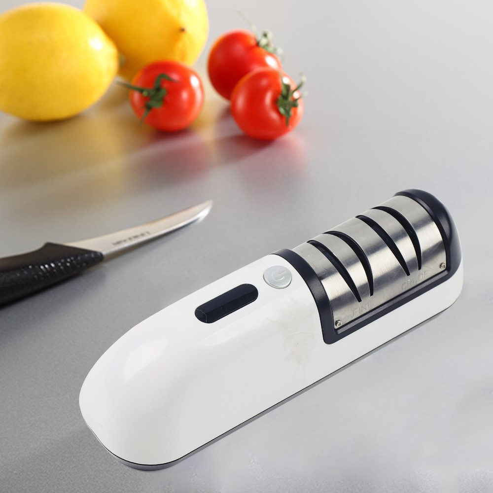 Professional 3-Speed Electric Knife Sharpener for Home Kitchen Knives