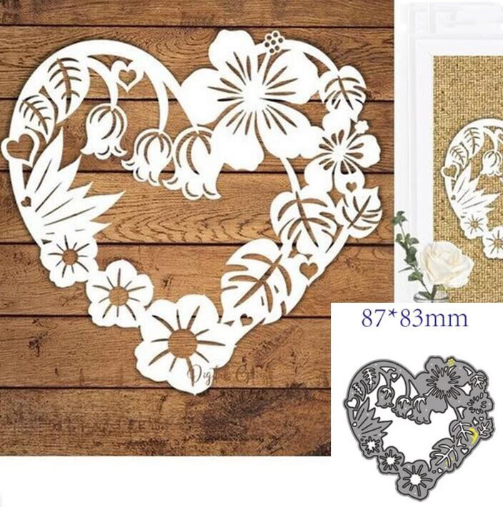 Metal Cutting Dies Cut Mold Flower DIY Decoration Scrapbook Paper Craft Stencils