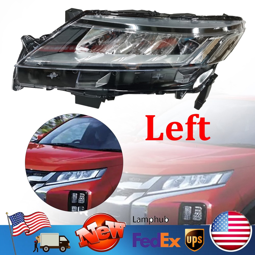 LED Headlight Headlamp Left Driver Side for Mitsubishi Outlander Sport 2020-2021