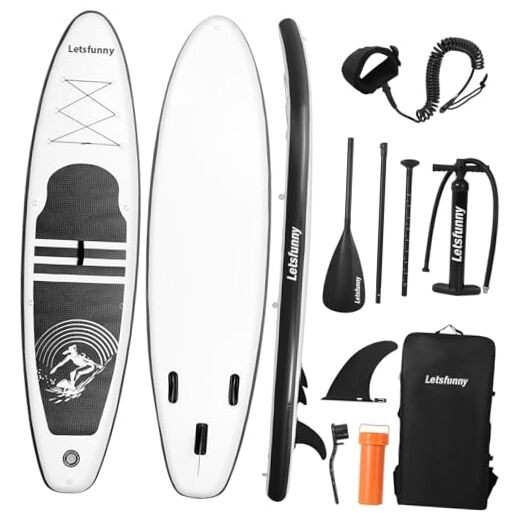 10ft Inflatable Stand Up Paddle Board with SUP Bag