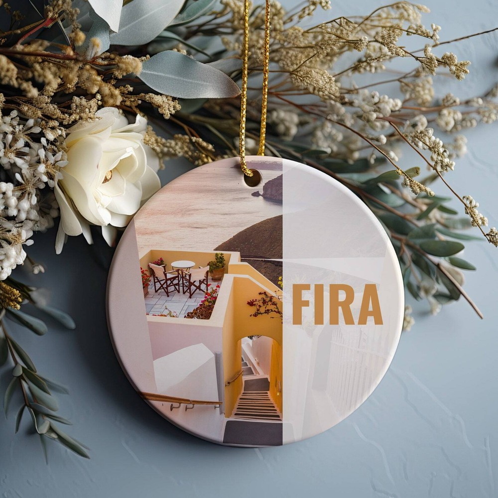Fira Christmas Ornament Holiday Gift Decorative Tree Decor